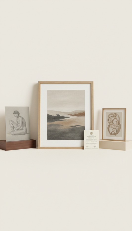 Limited edition giclée print on heavyweight cotton rag
